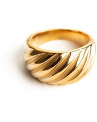Superdivajewellery - Sera Croissant Ring - Lyst