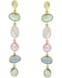 Marcia Moran - Nana Multicolor Stone Earrings - Lyst