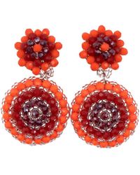 Fairchild Baldwin - Amelia Earrings Tangerine - Lyst