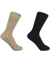 Peper Harow - Made in England - Two Pairs Cashmere Socks Bundle – - Lyst
