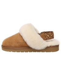 EverAu Australia - Pelican Removable Strap Slingback Slippers - Lyst