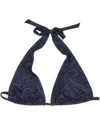 lords of harlech - Raquel Crochet Paisley Caviar Bikini Top - Lyst