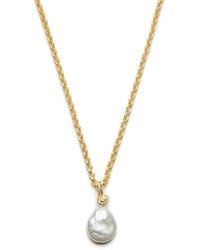 With Love Darling - Paloma Pearl Necklace - Lyst