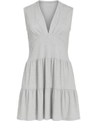 Conquista - Knit Jersey Tiered Mini Dress - Lyst