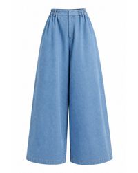 Ofuure - Light Denim Amara Pants - Lyst