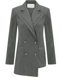 NAZLI CEREN - Bicolle Corduroy Jacket - Lyst