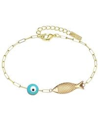 Adriana Pappas Designs - Fisheye Chain Bracelet - Lyst