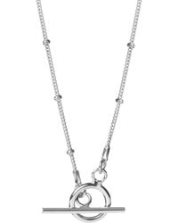 Muru - T Bar Bead Necklace - Lyst