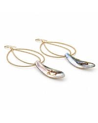 Adha Zelma - Nek'Soo Drift Abalone Shell Statement Earrings - Lyst
