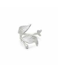 Ormiro - Wind Leaf Sterling Ring - Lyst