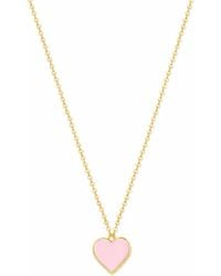 Rejected Hearts Club - Single Hearted Girl Filled Necklace With Magnetic Clasp - Lyst