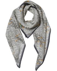 Ana Maison - Familiar Old Thing Silk Wool Scarf - Lyst