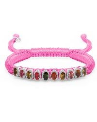 Caravan of Stones - Bubblegum Mini Lisse Bracelet - Lyst