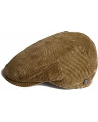 Dasmarca Hats - Dylan Camel Italian Cord Flat Cap - Lyst