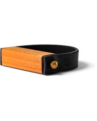 Svetlana Vukov - Neutrals Wood Loop Bracelet - Lyst