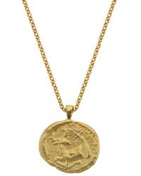 ASSUWA - Ephesus Plated Ancient Coin Necklace - Lyst