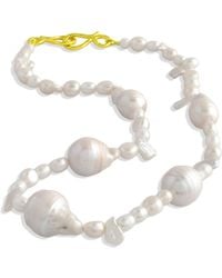 Arvino - Pratapgari Uneven Pearl Necklace - Lyst
