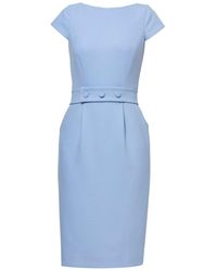 Helen Mcalinden - Bianca Sky Dress - Lyst