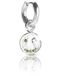 Kasun - Smile Hoop Earrings – October – Tourmaline – - Lyst