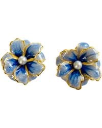 The Pink Reef - Small Double Floral - Lyst
