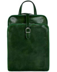 Time Resistance - Convertible Leather Backpack Shoulder Bag - Lyst