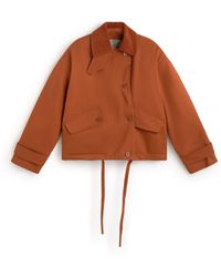 Thinking Mu - Norma Oversized Quilted Jacket - Lyst