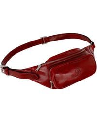Time Resistance - Leather Sling Bag Belly Bag - Lyst