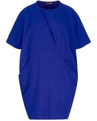 Conquista - Royal Batwing Style Dress With Pockets - Lyst