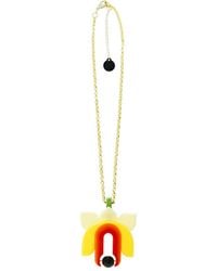 Gissa Bicalho - Acrylic Handmade Necklace Chain Lilium - Lyst