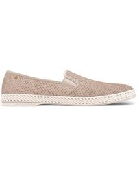 Rivieras - Classic Suede Slip-On Loafer - Lyst