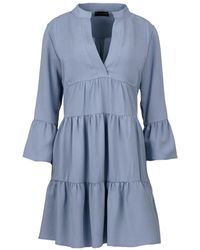 Conquista - Sky Loose A Line Dress - Lyst