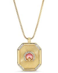 Glamrocks Jewelry - Daybreak Medallion Necklace- Sun - Lyst