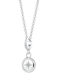 Lily Charmed - Sterling Star Resin Capture Charm Necklace - Lyst