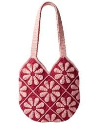 Ana Chic - Daisy Granny Square Handmade Crochet Shoulder Bag - Lyst