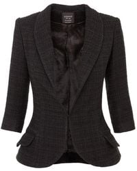 AVENUE No.29 - Structured Boucle Blazer - Lyst