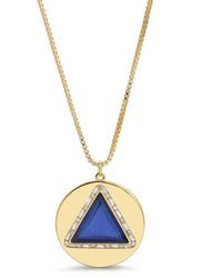Glamrocks Jewelry - Hey You Necklace, Tiger's Eye - Lyst