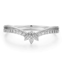 Azura Jewelry New York - Abloom Stacking Band Solid - Lyst
