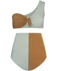 Paola Amador - Kate Bikini Bicolor - Lyst