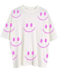 Quillattire - Smiley Face Tee - Lyst