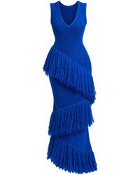 Ofuure - Uyai Fringe Maxi Dress - Lyst