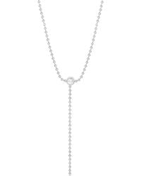 SHYMI - Beaded Ball Chain Lariat - Lyst