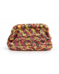 Nuvv Collection - Handmade Multicolour Paper Yarn Clutch Bag - Lyst