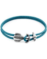 Anchor and Crew - Ocean Delta Anchor & Rope Bracelet - Lyst