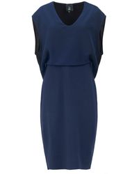 Conquista - Two Tone Dress By Si Fashion - Lyst