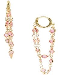 Saachi - Glass Multi Layer Earring - Lyst