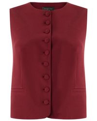 Exquise - Regular V-Neck Sleeveless Elowyn Vest - Lyst