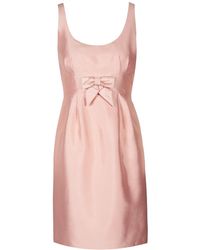 Santinni - 'Sabrina' 100% Wool & Silk Dress - Lyst