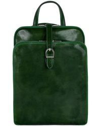 Time Resistance - Convertible Leather Backpack Shoulder Bag - Lyst