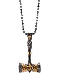 Ebru Jewelry - Sterling & Hammer Pendant Necklace - Lyst