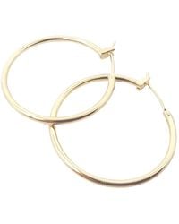 Harfi - Stylish And Versatile Plated Round Hoop Earrings - Lyst